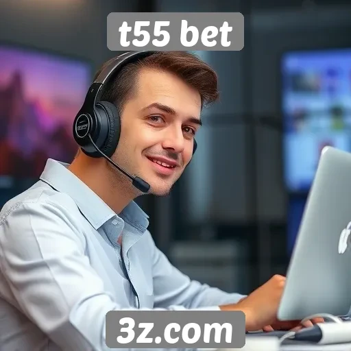 Suporte ao cliente no site t55 bet