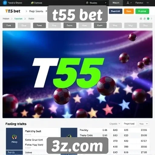 Análise das funcionalidades do site t55 bet