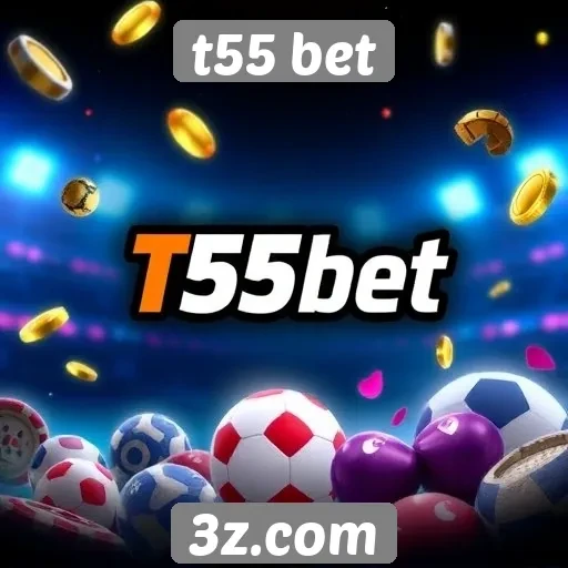 Variedade de jogos disponíveis no t55 bet